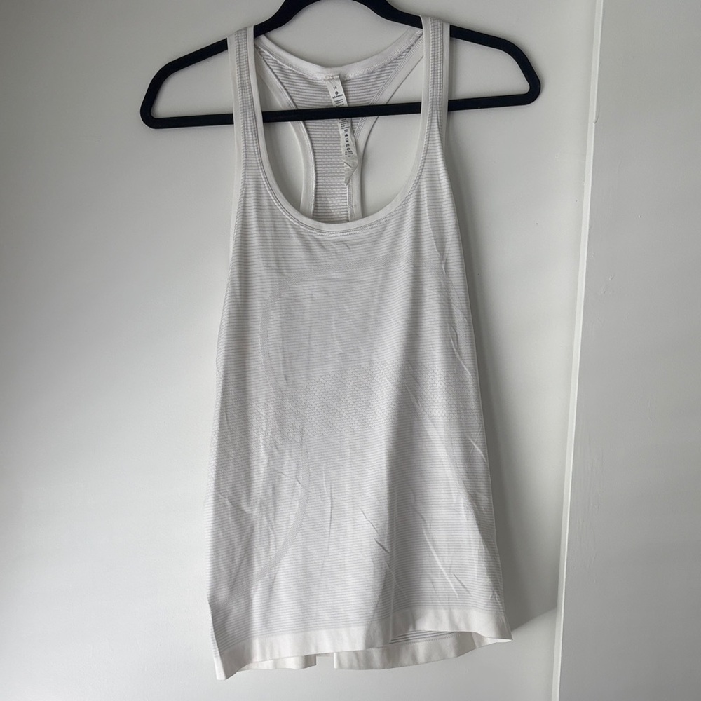 White Lululemon Tank Top